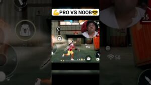 ADAM VS PRO 😎 GARENA FREE FIRE 🔥 #freefire #shortsviral #ytshorts