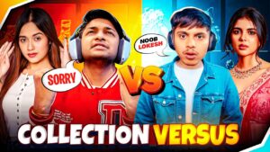 Collection versus With Big YouTuber  - Who will win ? Collection vs Collection - Garena Free Fire