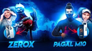 FINALLY @ZeroxFF 🤝 @PagalM10 📈AIMBOT HACKER 👾🔥@NonstopGaming_ SHOCKED ON LIVE😱🥵-GARENA FREE FIRE🔥