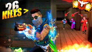 FREEFIRE🔥Solo vs Squad Mp40 + M60 III 🤯 26 Kills Total - Garena free fire | PK GAMERS #freefire