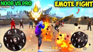 Free Fire Emote Fight Challange On Factory Roof | Noob Vs Pro Emote Challange | Garena Free Fire 🔥⚡