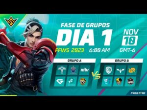 Free Fire World Series 2023 - Fase de Grupos Día 1