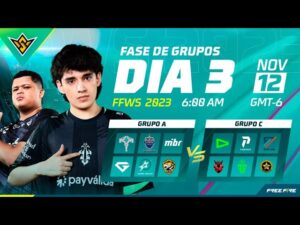 Free Fire World Series 2023 - Fase de Grupos Día 3