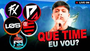 GANHEI RANKEADA DA GARENA ! FREE FIRE AO VIVO - LEOZIN #300K