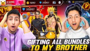 Gifting Diwali Maharaja Bundle To As Gaming💎😍 All New Diwali Events Opening - Garena Free Fire