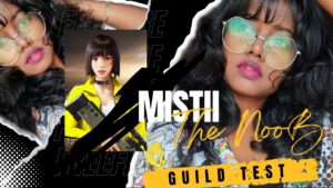 Mistii-The NOOB is LIVE..FREEFIRE ..GUILD TEST..#mistiithenoob #garenafreefire #classyff  #girlgamer
