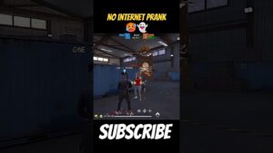 NO INTERNET PRANK IN LONE WOLF 😂👻 GARENA FREE FIRE #shortsfeed #tgrnrz #tondegamer
