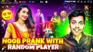 Noob Prank with Random Hot Girls 😝 | Prank Gone Wild 😈| Garena Free Fire