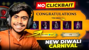 OMG !! Golden Joker Return in Free Fire 😱 Free Fire New Diwali Carnival Event - Garena Free Fire