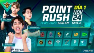 Point Rush Día 1 | Free Fire World Series 2023
