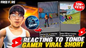 Reaction On Tonde Gamer Viral Shorts #xmania #garenafreefire #tondegamer #tgr #freefire