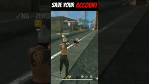 SAVE YOUR ACCOUNT || GARENA FREE FIRE || #shorts #tarungaming #gyangaming #shortsfeed