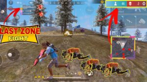 Solo Vs Squad  ✌️ 1 VS 4 🤨 || Last Zone Fight  || Garena Free Fire