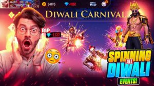 Spinning All Diwali🪔Events In Freefire🧨|| One Spin Trick😵|| GARENA FREEFIRE TELUGU🔥||