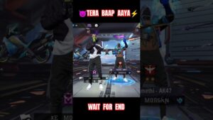 TERA BAAP AAYA ⚡ GARENA FREE FIRE 🔥#shorts #freefire #youtubeshorts