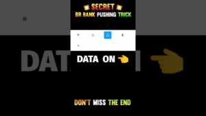 br rank push new secret hidden place - garena free fire #tipsandtrick #rankpush #shorts