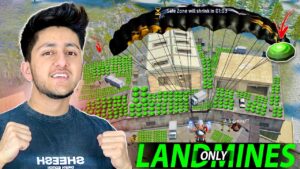 100k Landmines In One Match 😱 Only Landmine Challenge 😍- Garena Free Fire