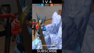 1VS4🤯 Clutch Desert + M1887 🔥🔥😱 🎯#shorts #short #freefire #garenafreefire #classy #nonstopgaming