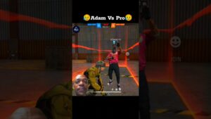 Adam Vs Pro Player 😥- Garena Free Fire Max 🤬 #shorts