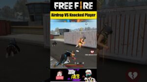 Airdrop Can't Eliminate Knocked Player 😵 Garena Free Fire