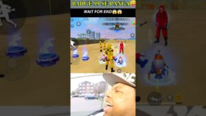 Badge 99 Vs Jackson🤣 Red vs Yellow Criminals😛 - Garena free fire Max #shorts #freefire