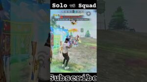 🔥Br rank🔥Solo vS Squad💬 || garena-free fire🔥