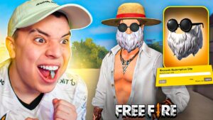 COMPRANDO Y REGALANDO LA BARBA DEL VIEJO EN FREE FIRE 🔥  🔥
