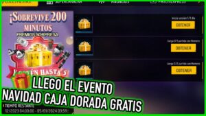 Consigue Los Nuevos Regalos Dorados que Llego a Free Fire Latam de Navidad 🎄🎁 | JORGEPLAYED