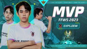 EXPS.DEW - Đẳng cấp MVP FFWS 2023, bắn tỉa cận chiến, cân 3 cân 4 SIÊU MƯỢT