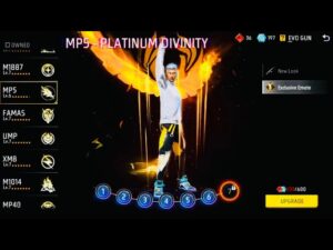 FREEFIRE || EVO MP5 max || FREEFIREMAX LAST EVO MP5 | GARENA FREE FIRE MAX