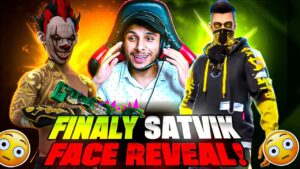 Finally 😨Satvik Face Reveal🗿1vs1 With Satvik 🚀Garena Free Fire 🇮🇳 @NonstopGaming_
