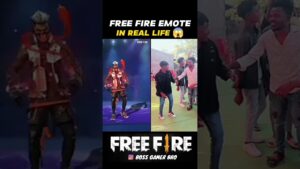Free Fire Cobra Emote In Real Life 😱 Garena free fire max ! #garenafreefire #freefireshorts #shorts