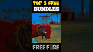 GARENA FREE FIRE KE TOP 3 FREE BUNDLE 😱||UNKNOWN FACT|| #shortfeed #freefire #totalgaming #fact #new