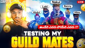 GUILD TEST NEW LEGENDS OSTHRA  #freefirelive #facecamlive #telugufreefirelive #garenafreefire