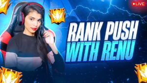 Grandmaster Rank Push😎 - Telugu Girl Streamer In Live - Free Fire Live In Telugu - Garena Free Fire