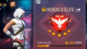 HOY TENGO QUE LLEGAR A HEROICO 5 en FREE FIRE !!