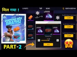 Indonesia Server Claim Free 9999 Diamonds 😱 Part-2 🔥 || Garena Free Fire