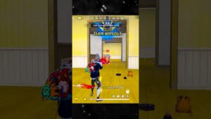 Insane Pro Squad Wipeout in 15 Seconds - OP | Garena free fire #shorts #short #freefireshorts