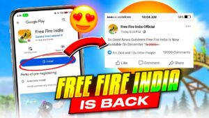 KHUSH HOJAO 😃 FREE FIRE INDIA IS BACK 😱 LAUNCHING SOON - Garena Free Fire