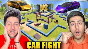 Lamborghini Vs Mclaren Car Fight In Free Fire Craftland Custom Room 1 Vs 1 - Garena Free Fire