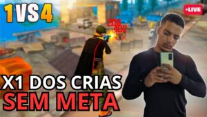 👑 MAPUZA AO VIVO🥇 X1 DOS CRIAS 🥇JOGANDO COM INSCRITOS🥇FF LIVE🥇4X4🥇SALA PREMIADA🥇FREE FIRE EMULADOR