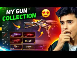 My Free Fire ₹1Crore Gun Collection 😘🔥 - Garena Free Fire