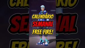Parte 1 | Calendário Semanal do Free Fire! #shortsfreefire #garena #freefire #gamesff #freefirebr