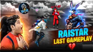 RAISTAR LAST GOD LEVEL GAMEPLAY GYANSUJAN OP REACTION ON LIVE - Garena Free Fire