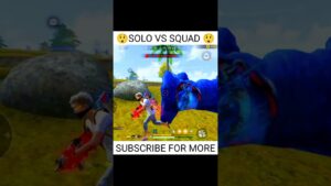 Solo Vs Squad Gameplay 🎯 Garena Free Fire #freefire  #trending #viralvideo #solovssquad #shortsfeed