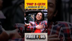 Top 3 Gan remove by ff || Garena Free Fire fact video ✨freefire#short#video#viral short video