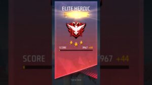 finally I reach on Elite heroic 🤩🤩 in br rank garena free fire max #viral #freefire #trending #viral