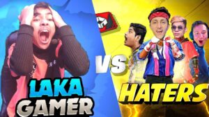 my biggest haters challenge me for 1 vs 4😱 Garena Free Fire
