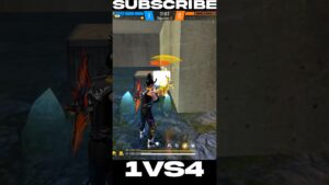 1VS4 🥵 Destroyed In Seconds 🔥 Cs Ranked, Clutch On Live 😱 - Garena Free Fire