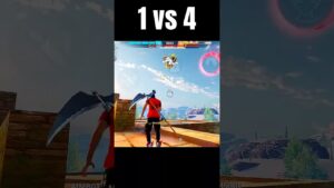 1vs4 #youtube #shorts #garena #freefire
